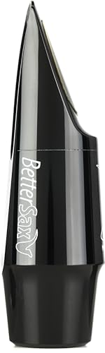 Image of BetterSax Classic Alto Saxophone Mouthpiece Made in the USA, Hand-Finished, Reed Friendly. Ideal for beginners in Concert band, Jazz band and Marching band | Made in the USA, Hand-Finished, Reed Friendly, Ideal for beginners in Concert band, Jazz band and Marching band