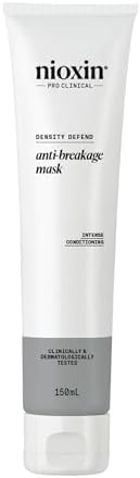 Nioxin Density Defend Anti-Breakage Strengthening Hair Mask - Deep Conditioning Hair Treatment Protects Against Hair Breakage - with Vitamin C