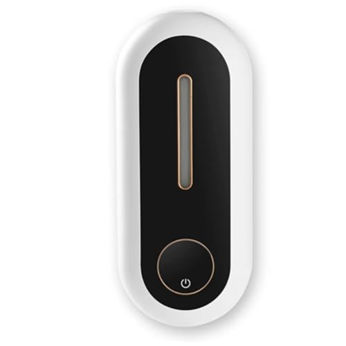 Lonrtesw Dispensador Automático de Jabón Espumoso Sin Contacto, 3 Modos, 450 Ml, Montaje en Pared Sin Taladro, Pantalla de Temperatura, para Cocina y Baño