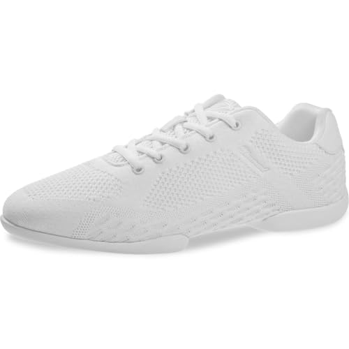 Diamant Unisex Split-Sole Dance Sneakers Tune White - Größe: UK 4,5