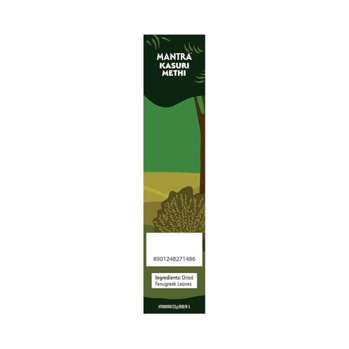 Image of Emami Healthy & Tasty Mantra Kasuri Methi Whole, Natural, No Added Colour & Preservatives 25g