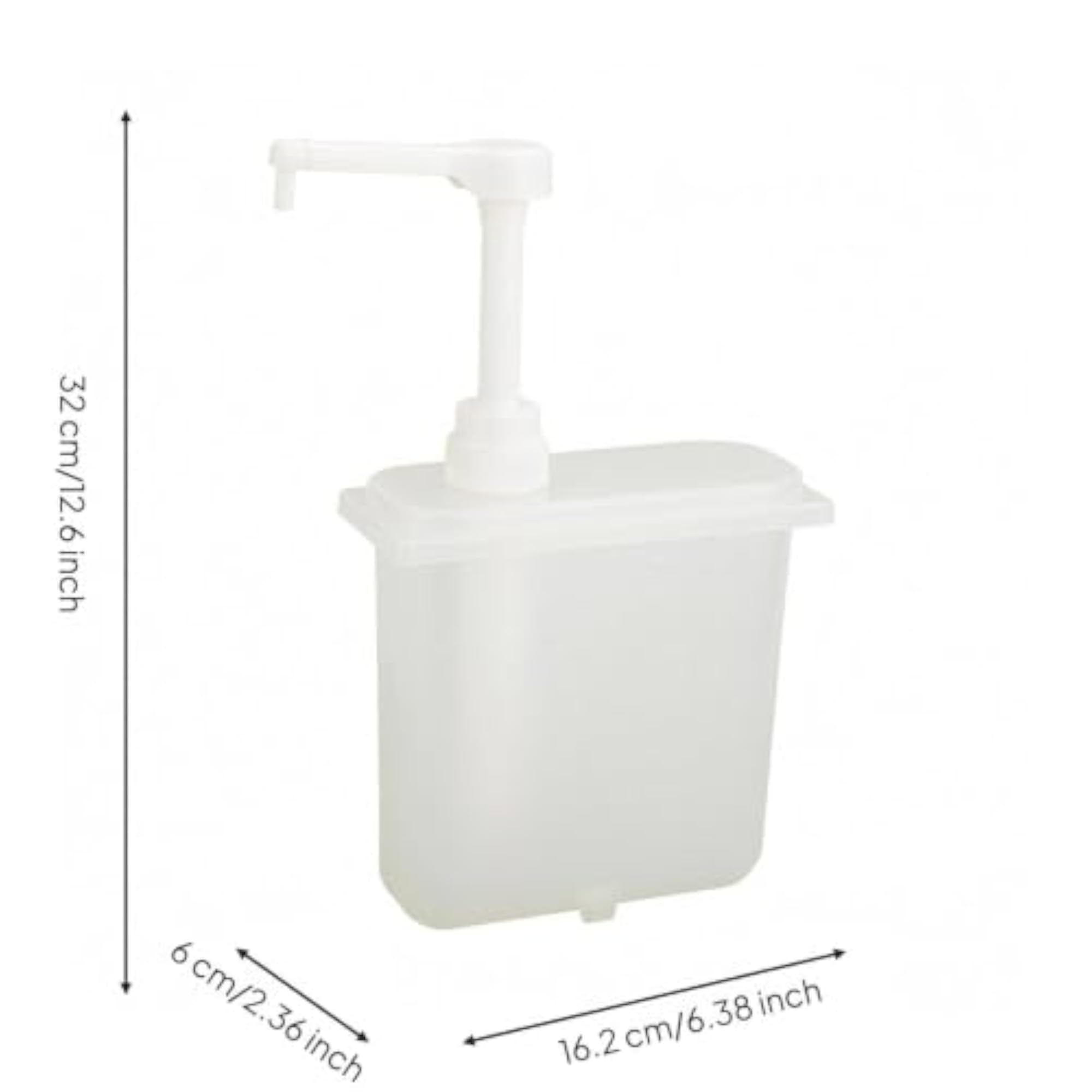 Hand Pump Dispenser for Countertops, 1L Juice Press