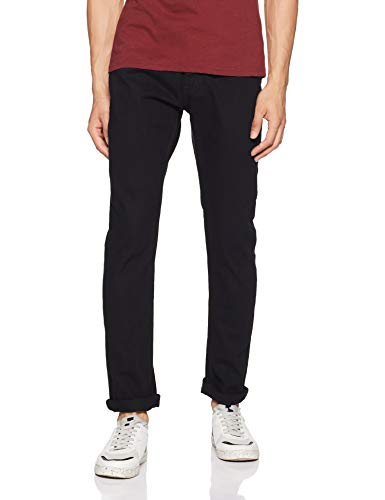 Image of Amazon Brand - Symbol Men Cotton Rich Stretchable Jeans | Casual Denim Relaxed Fit