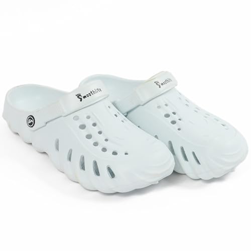 Image of Men's Classic Casual Clogs /Sandals with Adjustable Back Strap for Adult | Comfortable & Light Weight | Stylish & Anti-Skid | Waterproof & Daily Mules for Gents & Boys
