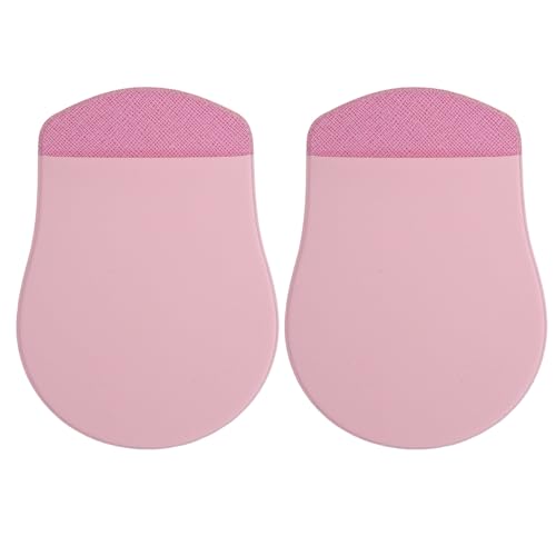 Funda adhesiva rosa para ratón inalámbrico, ideal para llevar con tu portátil a la oficina