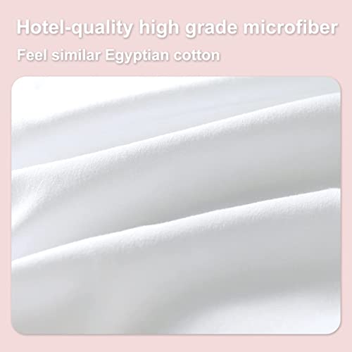 Sleepwish Unicorn Bed Set Purple Aqua Unicorn Bedding Set For Girls Twin Size Kids Rose Unicorn Flower Duvet Cover 3 Piece Dreamy Cartoon Sparkle Lilac Unicorn Bedspread #TOP4