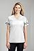 SPORT-TEK Women's PosiCharge Replica Jersey LST307, White/Black, Large