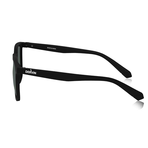 Image of Dervin Square Polarized UV Protected Sunglasses for Men and Women