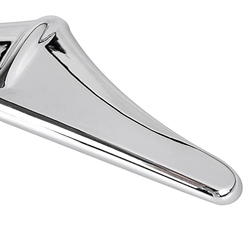 2 unidades de accesorios cromados para alforjas: borde trasero izquierdo y derecho, compatibles con Harley Touring (1996-2013) miniatura 5