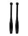 Apollo Athletics Iron Power Clubs - 5 lb. Indian Clubs (Pair) - Exercise Bats