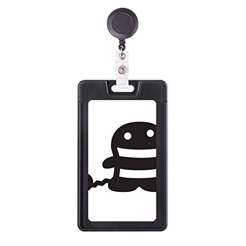Porte-badge rétractable Halloween pour fixer une carte d'accès au travail