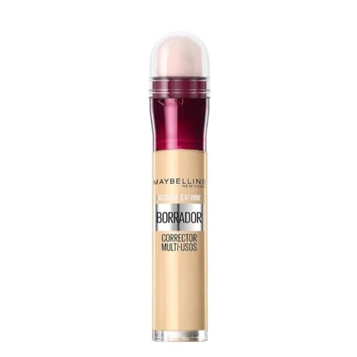 Maybelline New York, Borrador Corrector Hidratante Multiusos, Tono 06 Neutralizer, 6mL