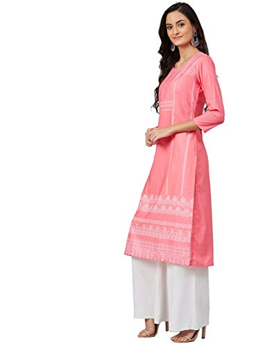 Image of Vaamsi Women's Crepe Regular Kurta