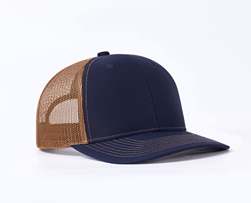 Image of Quanhaigou Trucker Hat - Mesh Snap Back - Unisex Adjustable Baseball Cap - Outdoor Hats for Men Women