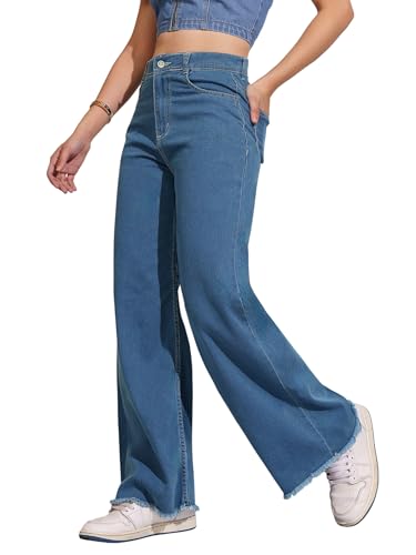 Image of Dolce Crudo High Rise Bootcut Jeans for Women