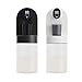 dispensador de enjuague bucal montado en la pared de 1200 ml recargable para baño con 2 tazas para todas las edades Imagen de dispensador de enjuague bucal montado en la pared de 1200 ml recargable para baño con 2 tazas para todas las edades