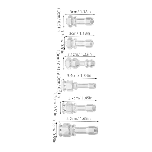 Cabilock 6Pcs repuestos válvulas para olla de presión miniatura 2