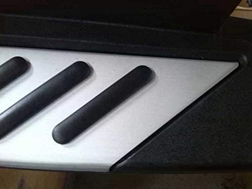 Estribos para BMW X5 F15 2014-2018 en aluminio con faldones laterales 3