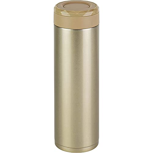 Wahei Freiz Fortec RH-1607 Stainless Steel Mug, Easy to Clean, 28.5 fl oz (800 ml), Gold, Hot and Cold Insulated, Vacuum Insulated Bottle