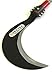 King of The Sickle - Professional Long Handle Billhook Brush Sickle Tools,Grass Hook For Knocking Down Tall Grass,Imported Steel w/its Fine Sharpened Blade,Size at 7