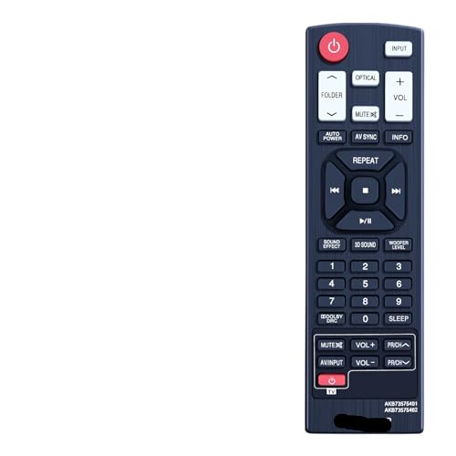 Télécommande AKB73575401 pour barre de son LG NB2430A NB4540
