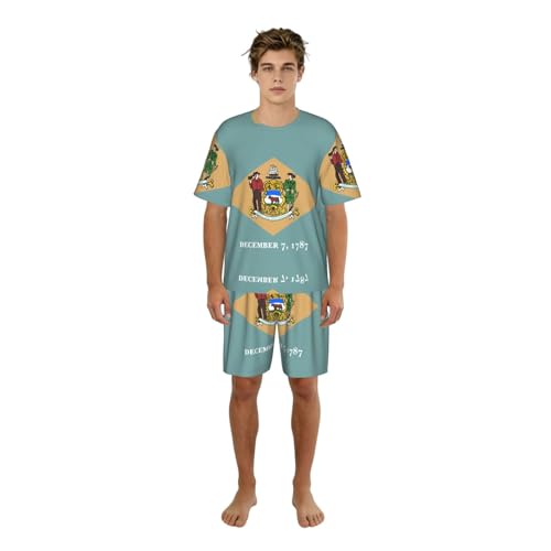 Pyjama homme Delaware ensemble de nuit élégant et vêtements de détente