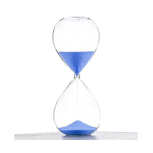 JLWM Clessidra Colorato Timer A Clessidra Per Casa Soggiorno Ufficio Timers Di Sabbia Orologio A Sabbia Attività A Tempo Festival Compleanno I Regali-blu-5 Mins