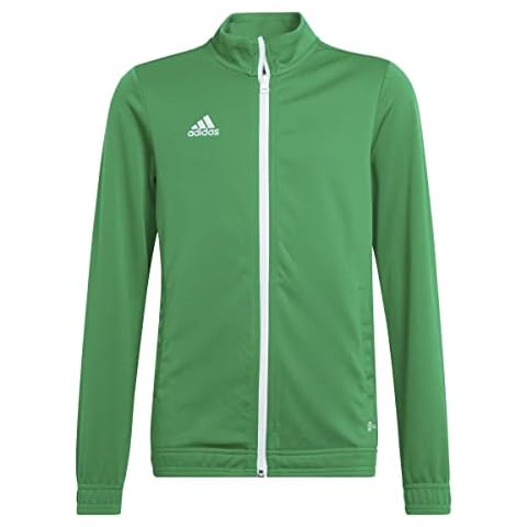 Chaqueta adidas HI2138 ENT22 TK JKTY para niños, verde y blanco Cover
