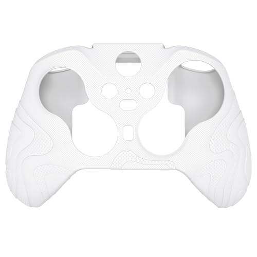 Image of PlayVital Mountain Range Edition Silicone Cover for Xbox Elite Wireless Controller Series 2 & Elite Series 2 Core, White Anti-Slip Controller Skin for Xbox Elite Series 2 Core with Thumb Grips
