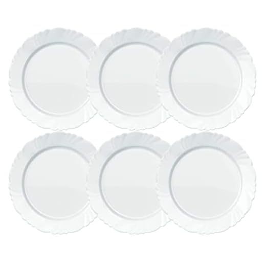 Pratos Rasos Duralex Pétala 6 peças