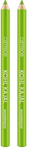 Catrice Kohl Kajal Waterproof, Lápiz para kayal, n.º 130, verde, definir, brillante, brillante, vegano, impermeable, sin micropartículas de plástico, sin nanopartículas, 1 unidad (0,78 g)