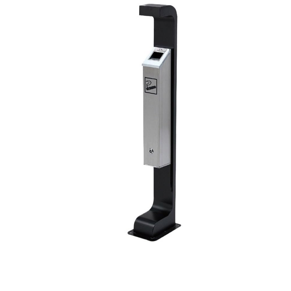 OWOHYG Ashtray Trash Can Outdoor Rainproof Ash Pillar Hotel Ash Cigarette Butt Collection Wastebasket Vertical Outdoor Ashtrays For Cigarettes.