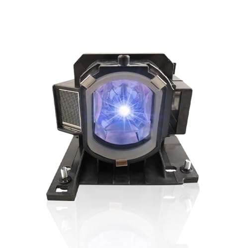 Poxtedsr DT01022 Lámpara de repuesto para proyector con carcasa Compatible con HITACHI CP RX78, CP RX78W, CP RX80W, ED X24