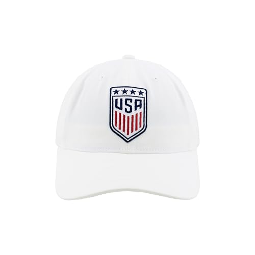 Gorra ajustable USWNT blanca talla única unisex miniatura 2