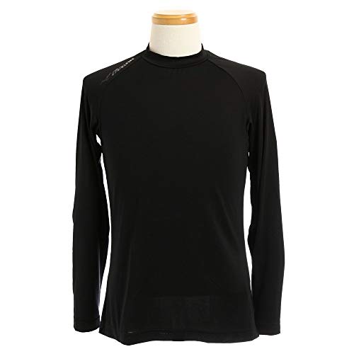 ミズノ 丸首 長袖 12JA5P10 09 ブラック L