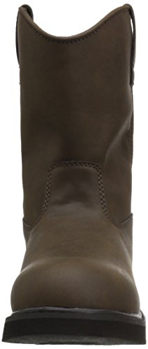Georgia Boot Boys G100 Mid Calf Boot, Brown, 5 Big Kid Us #TOP1