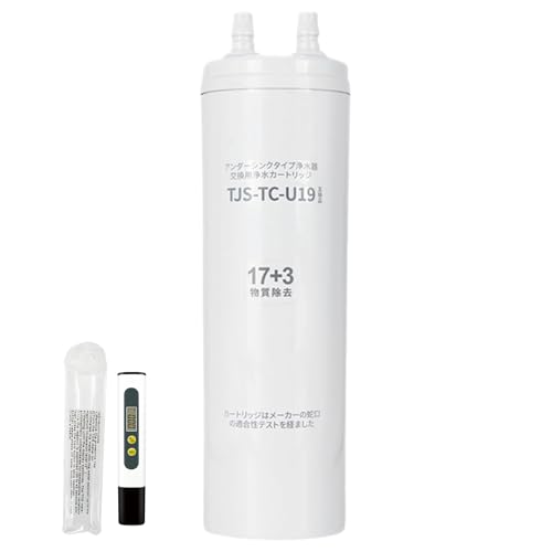 TJS-TC-U19 �򐅃J�[�g ���b�W �݊��i 19�������� �����\�^�C�v PFOS/PFOA�Ή� TJS-TC-U15��p�i UHC3000/ZSRBZ300R14AC�݊��ł��J�[�g���b�W �����p�J�[�g���b�W �򐅃t�B���^�[ �ƒ�p �L�b�`�� ��������