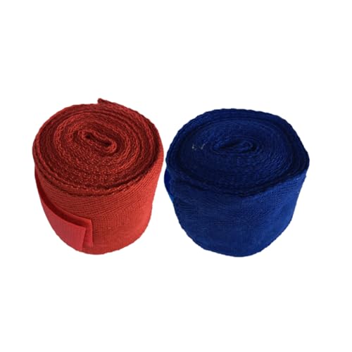 VICASKY 2pcs Cotton Kick Boxing Hand Wraps Durable Straps for Taekwondo and Thai for Daily Training and Injury Prevention