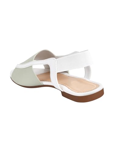 Image of SilverArrow womens Voyaga Flat Sandal, Fashion Sandals with Strap, Suitable for Fusion Outfit