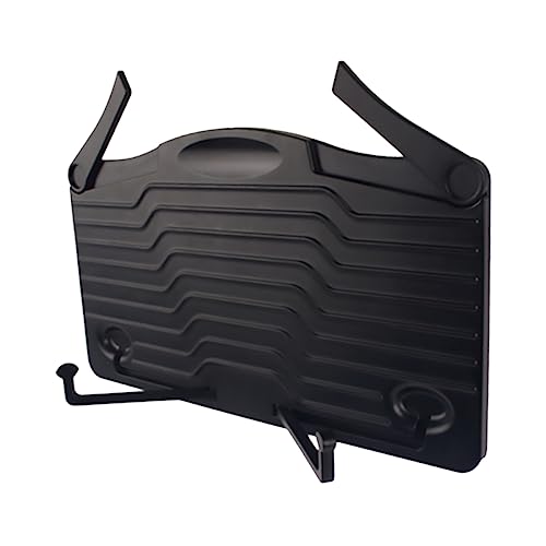 BESPORTBLE 折りたたみ式譜面台 読書スタンド 楽譜ホルダー 卓上 ポータブル 軽量 コンパクト 角可能 縦型 スタンド