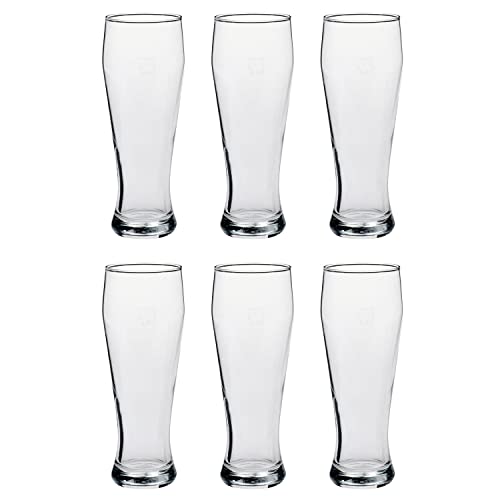 VAN WELL 'Wellco' Weizenbierglas, 'Bayern' 0,5 L/-/, (6 Stück im Karton)