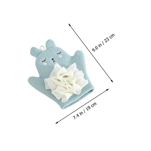 Éponge de bain réutilisable microfibre bébé pour un rituel exfoliant doux à la maison