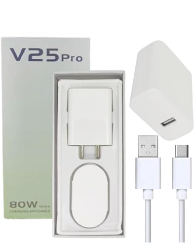 Image of Original Gan Super Flash 80W Charger Compatible with Vivo Iqoo 10 Pro 10 9T 9 Pro 8 Pro 7 10A Fast Charging Cable with SIX Months Replacement Warranty