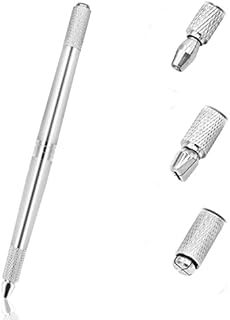 Pinkiou 12 Pin Microblading Blade Eyebrow Tattoo Needles for Eyebrow Permanent Makeup (Pack of 50)