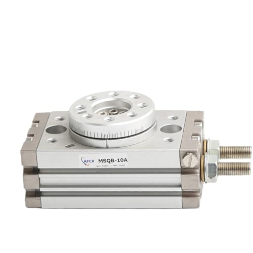Vérin pneumatique MSQB20A réglable 190° à haute précision angulaire - 6