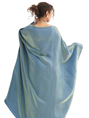 Image of Dubai Bat Sleeve Dress Shiny Robe for Women Muslim 1pc Abaya Eid Prayer Clothes Soft Dubai Travel Party Dress Maxi Abaya