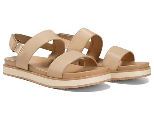 Image of Coutgo Women's Arch Support Adjustable Strap Flat Sandals | Casual Sandals