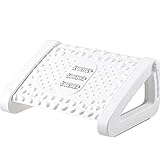 Le repose-pieds antidérapant au coin du tabouret est stable et ne glissera pas ou n'endommagera pas la plaque inférieure.