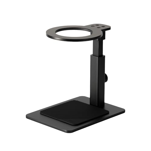IKAPE Adjustable Portable Coffee Maker Stand, Aluminum Alloy Universal Coffee Machine Holder with Anti-Slip Base, Height Adjustable 13–19.5cm, for Home, Office & Camping IKAPE Adjustable Portable Coffee Maker Stand, Aluminum Alloy Universal Coffee Machine Holder with Anti-Slip Base, Height Adjustable 13–19.5cm, for Home, Office & Camping