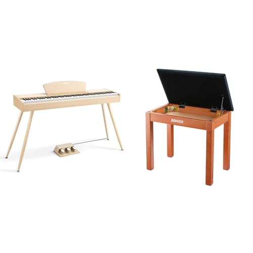 �y�Z�b�g�����zDonner DDP-80 �d�q�s�A�m 88���� �I�[�N�x�[�W���ؐ��s�A�m �֎q �Z�b�g